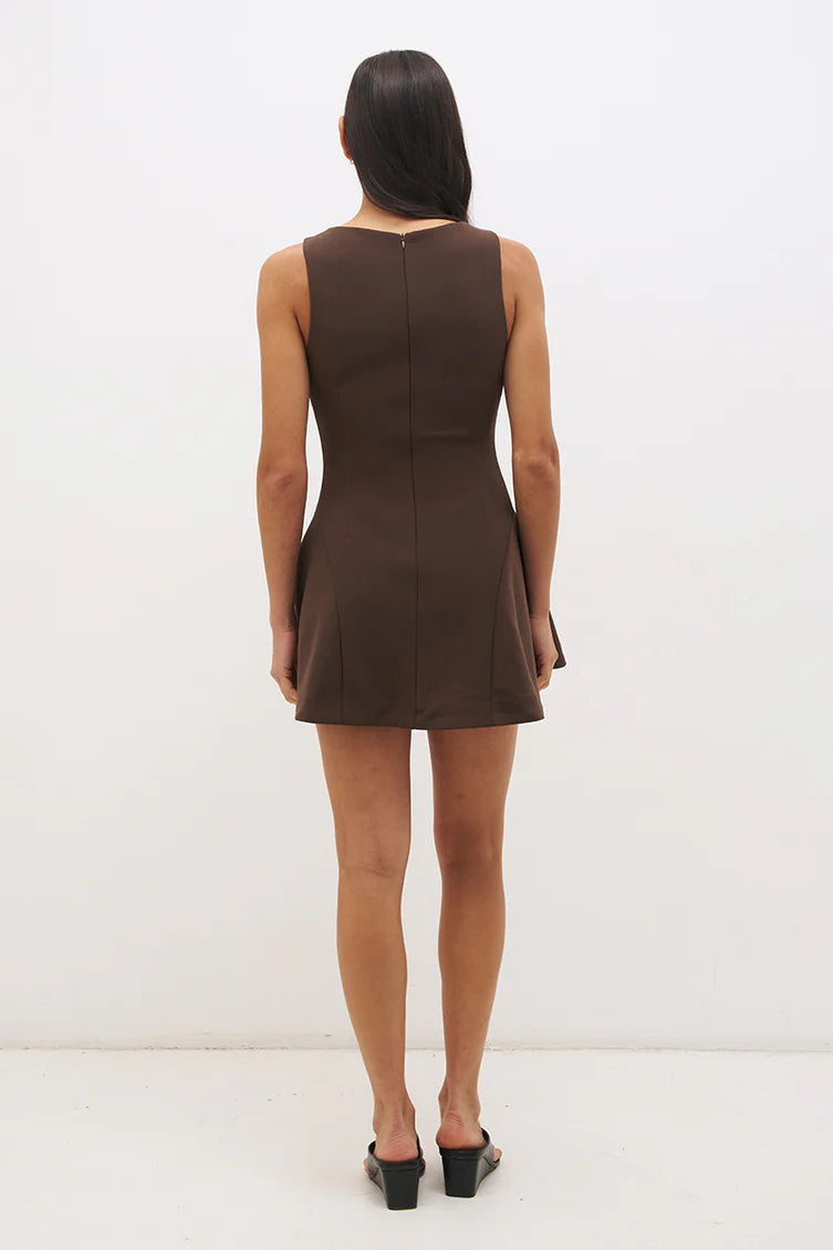 Maya Mini Dress - Fudge Mon Renn