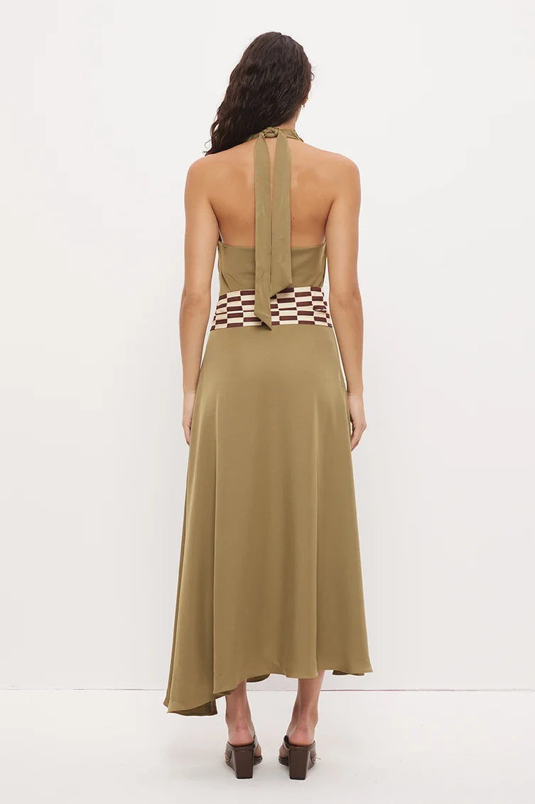 Essence Dress - Khaki Mon Renn