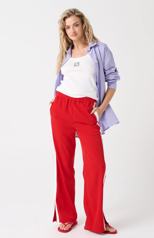 Darby Shirt - Cornflower Multi Stripe Cartel and Willow