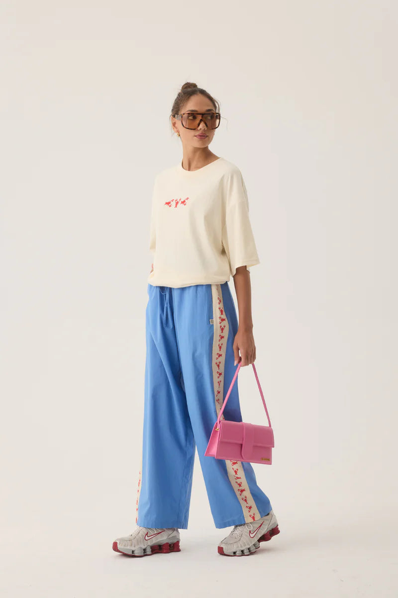 Lobster Oversized Tee - Natural Araminta James