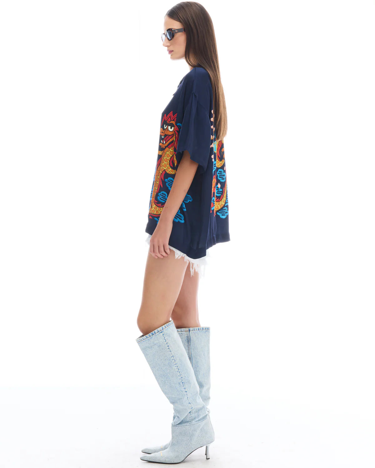 Lucky Dragon Oversized Shirt The Tales