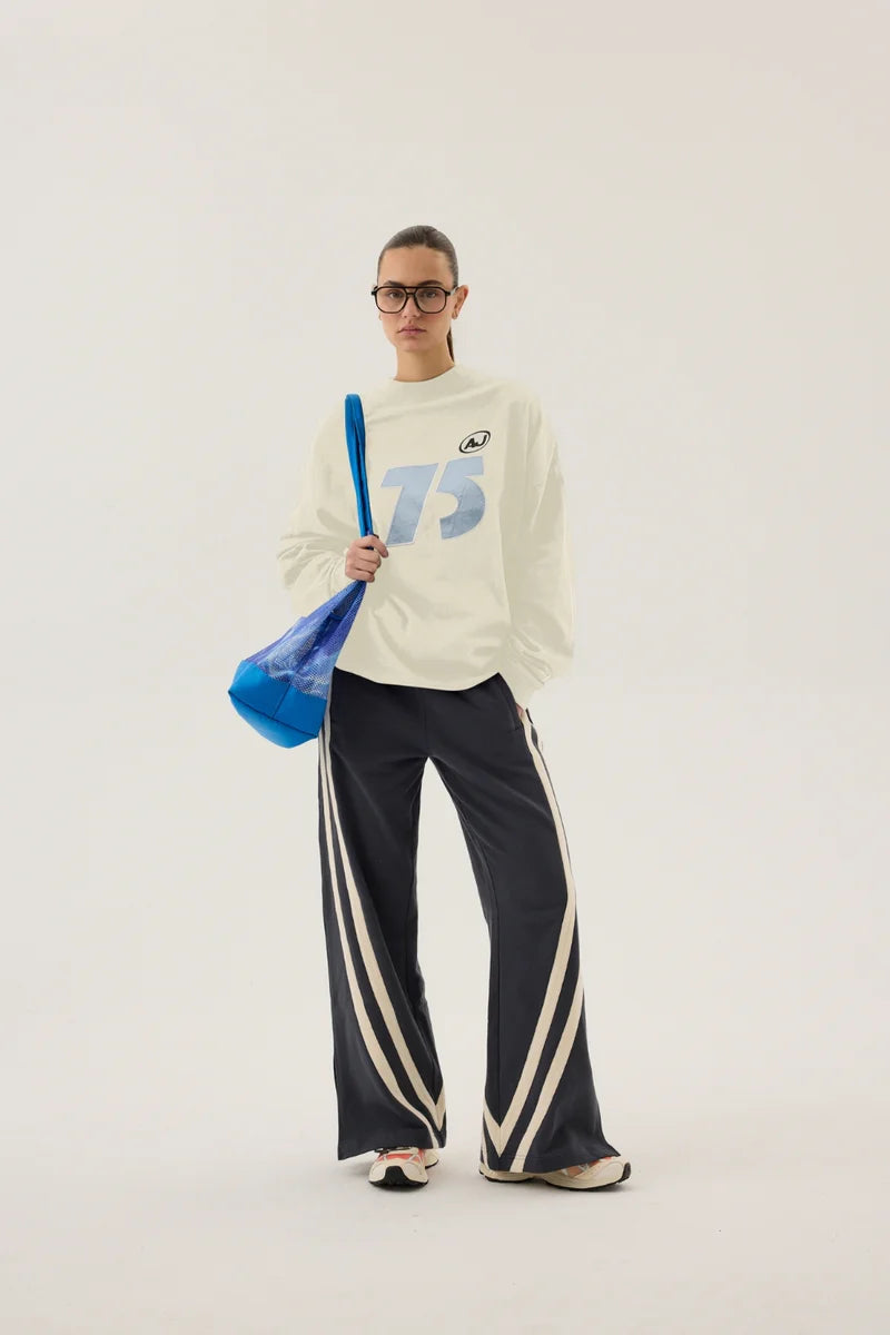 Daytona Long Sleeve Top - Snow Araminta James