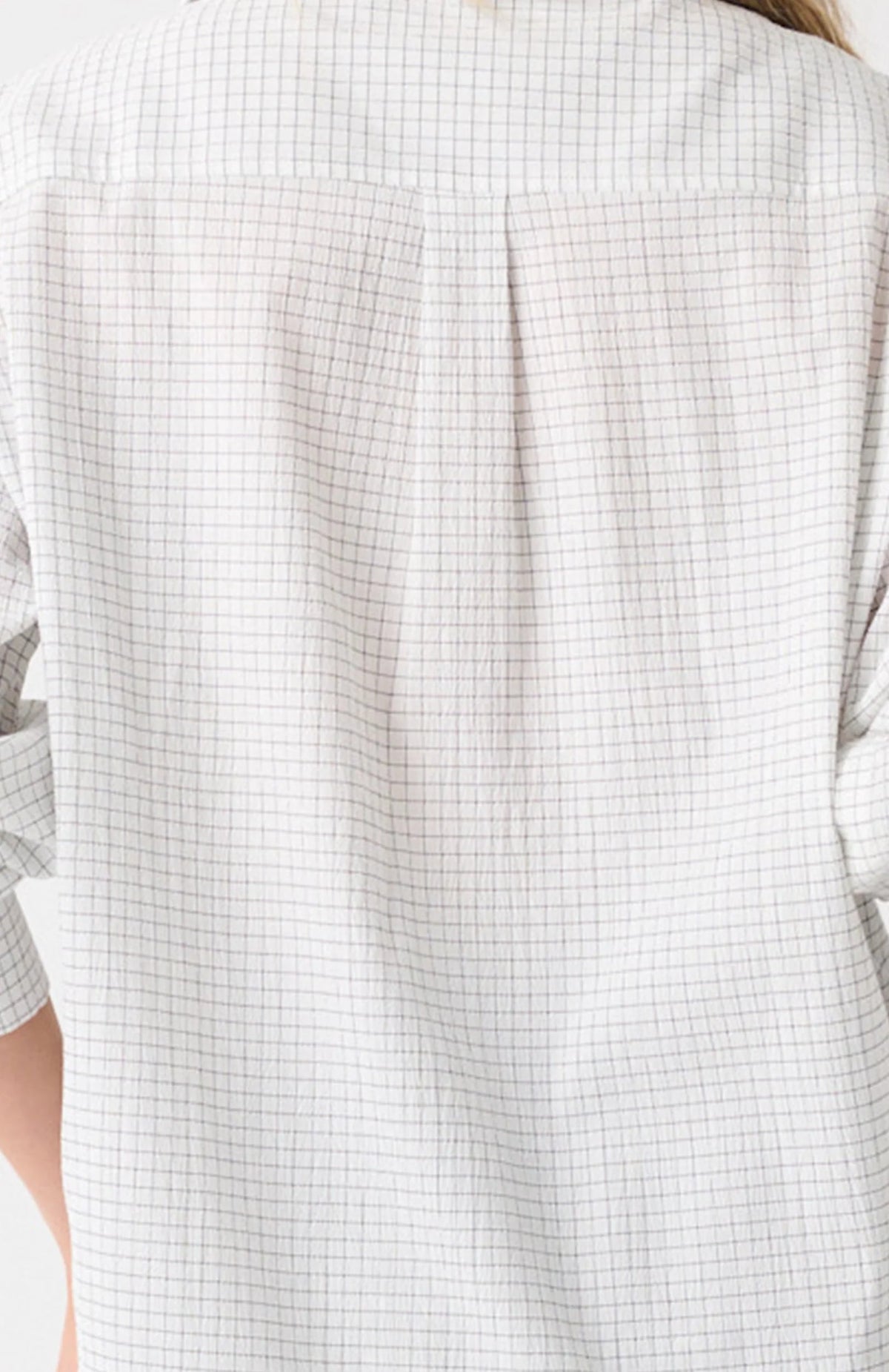 Darby Shirt - Cloud Check Cartel and Willow