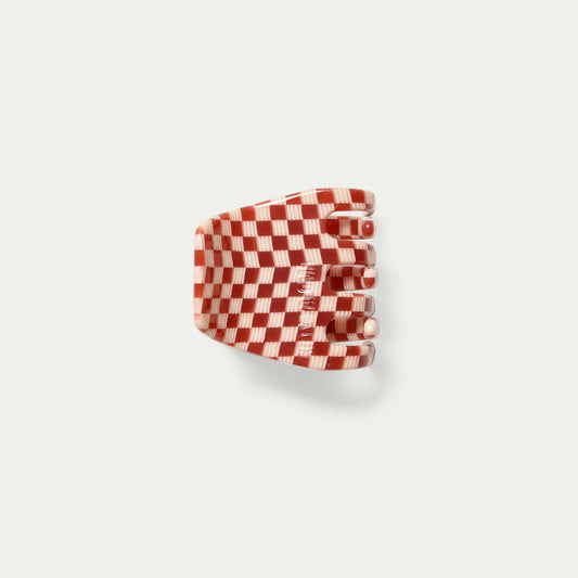 Petite Cherry Checkers Hair Claw Clip Kitty Paloma