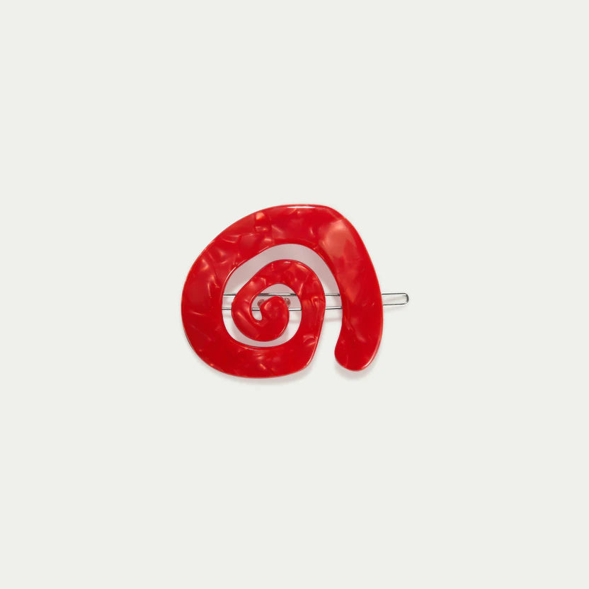 Swirl Tige Boucle Hair Clip - Shanghai Kitty Paloma