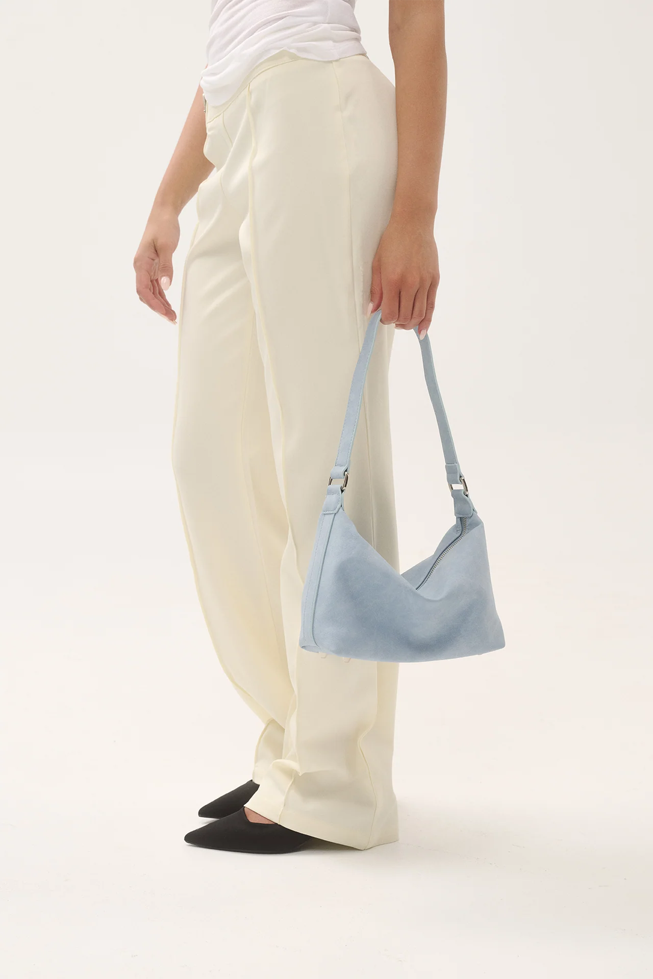 Paloma Bag - Blue Suede Georgia Mae
