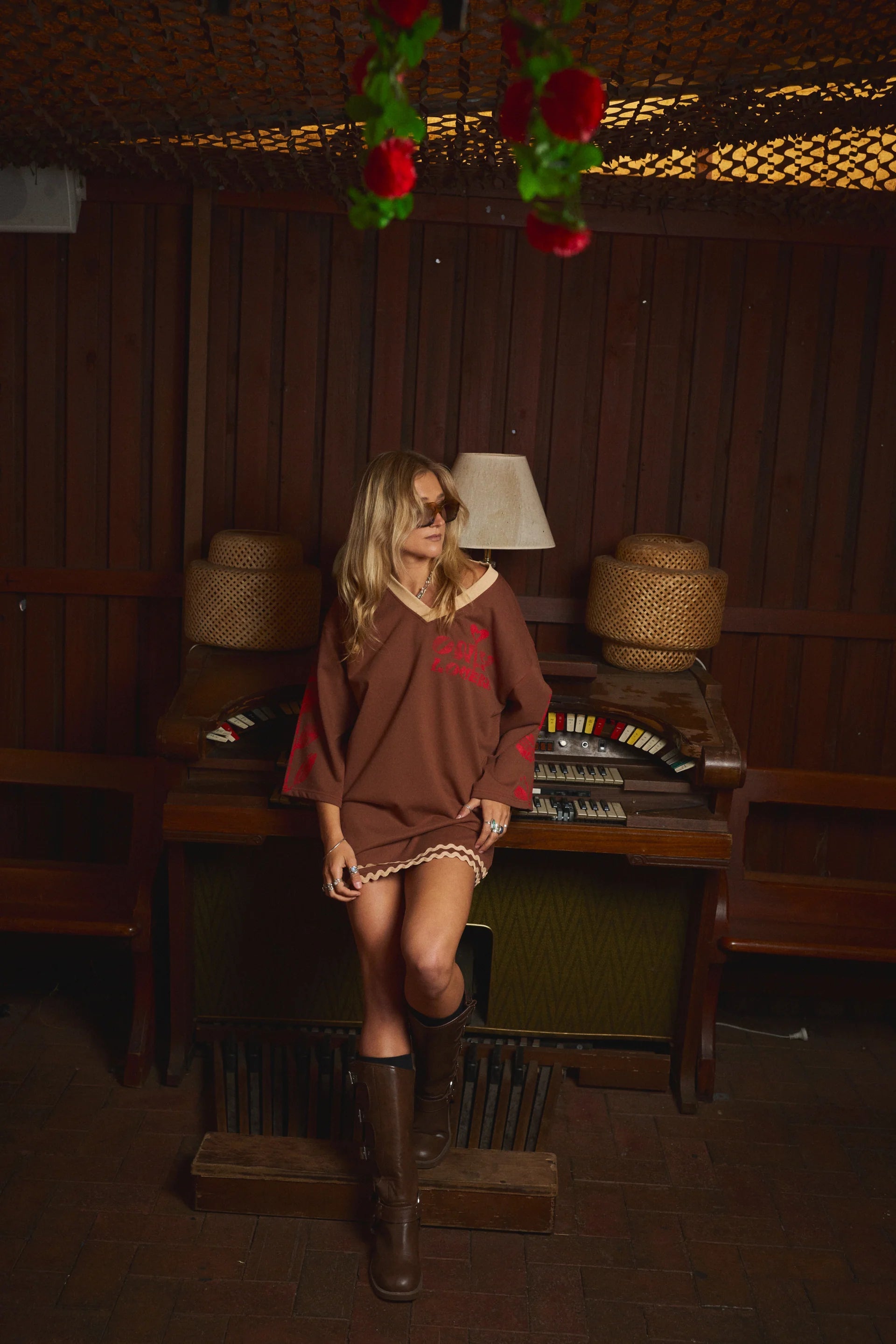 The Roses Tee Dress - Sedona Only Lovers Left