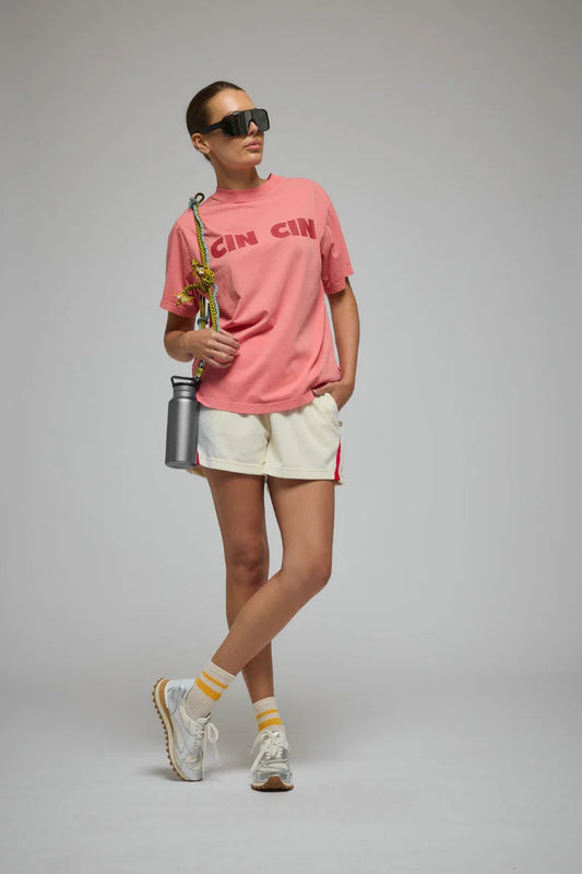 Cin Cin Tee - Bougainvillea Pink Araminta James