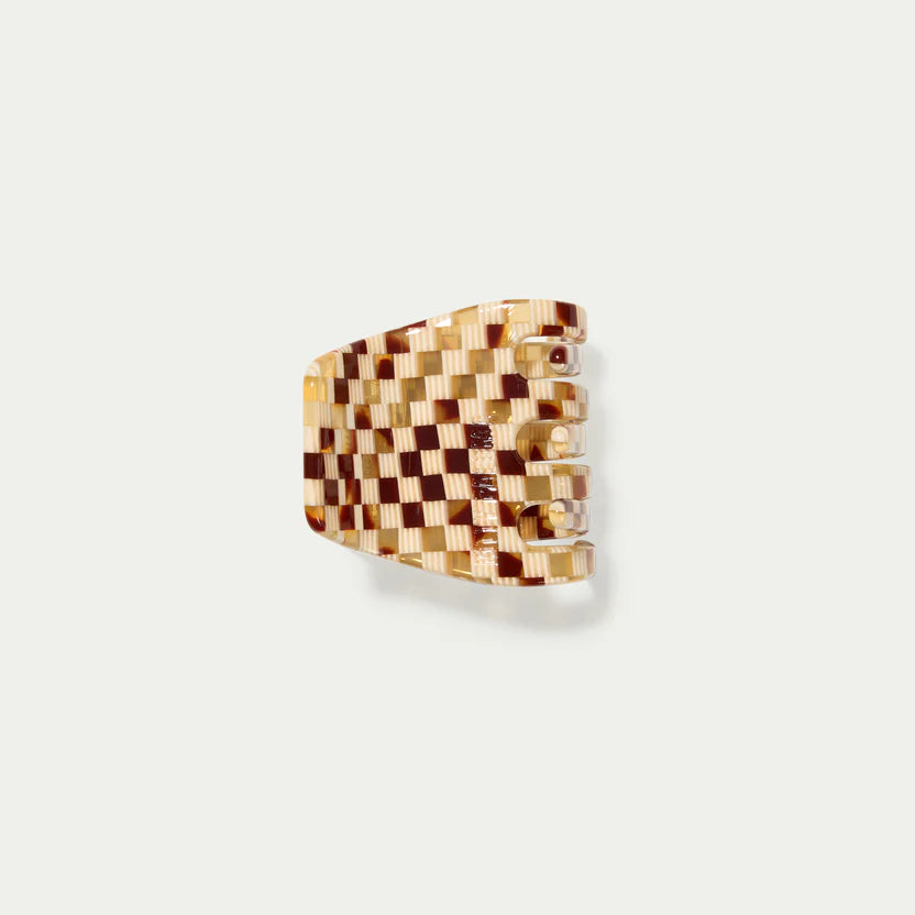 Petite Ginger Checkers Hair Claw Clip (Copy) Kitty Paloma