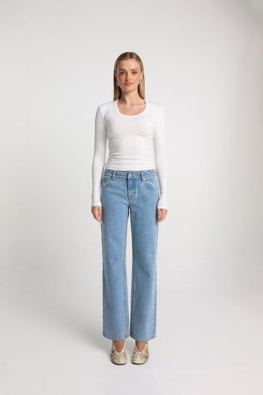 Malani Top - White Madison