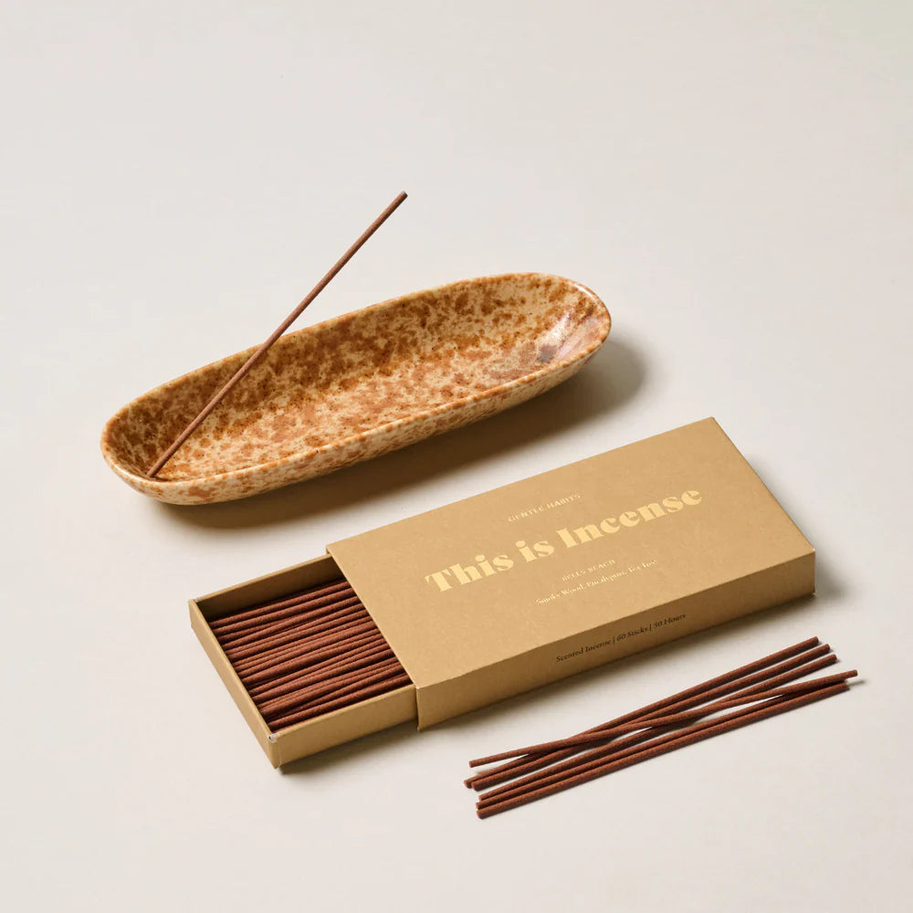 The Collector Ceramic Holder - Brown Speckle Gentle Habits