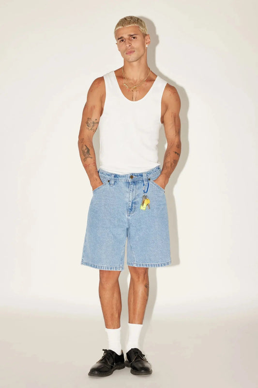 A5 Baggy Short - Larry Vintage Indigo Abrand