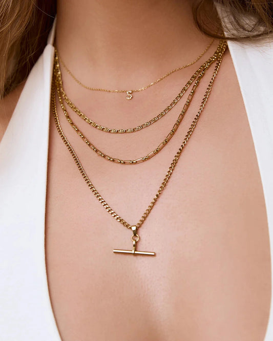 Portia Gold Necklace Arms of Eve