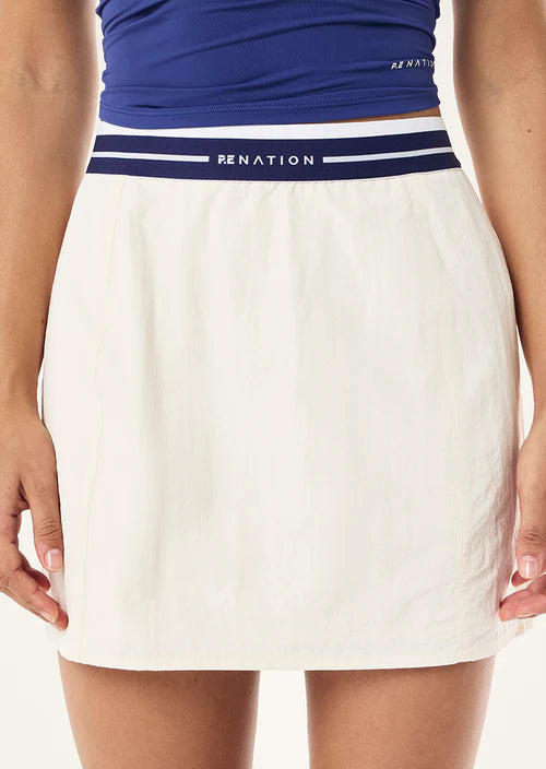 Avant Mini Skirt - Whisper White