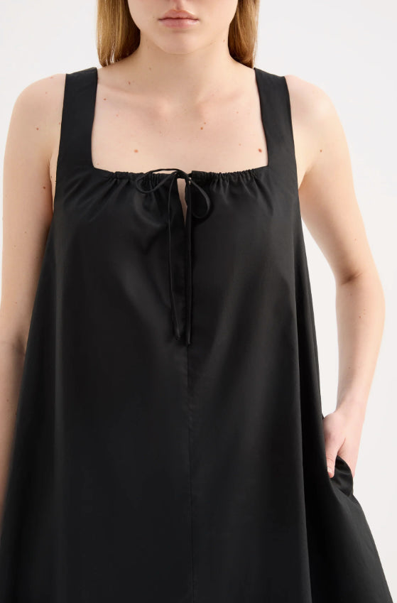 Alexis Mini Dress - Black Nude Lucy