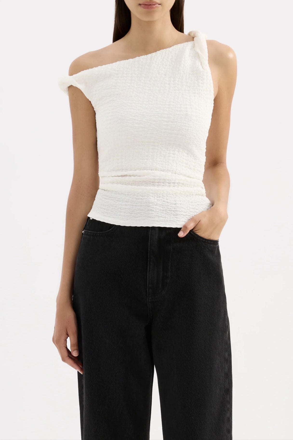 Apollo Top - Salt Nude Lucy