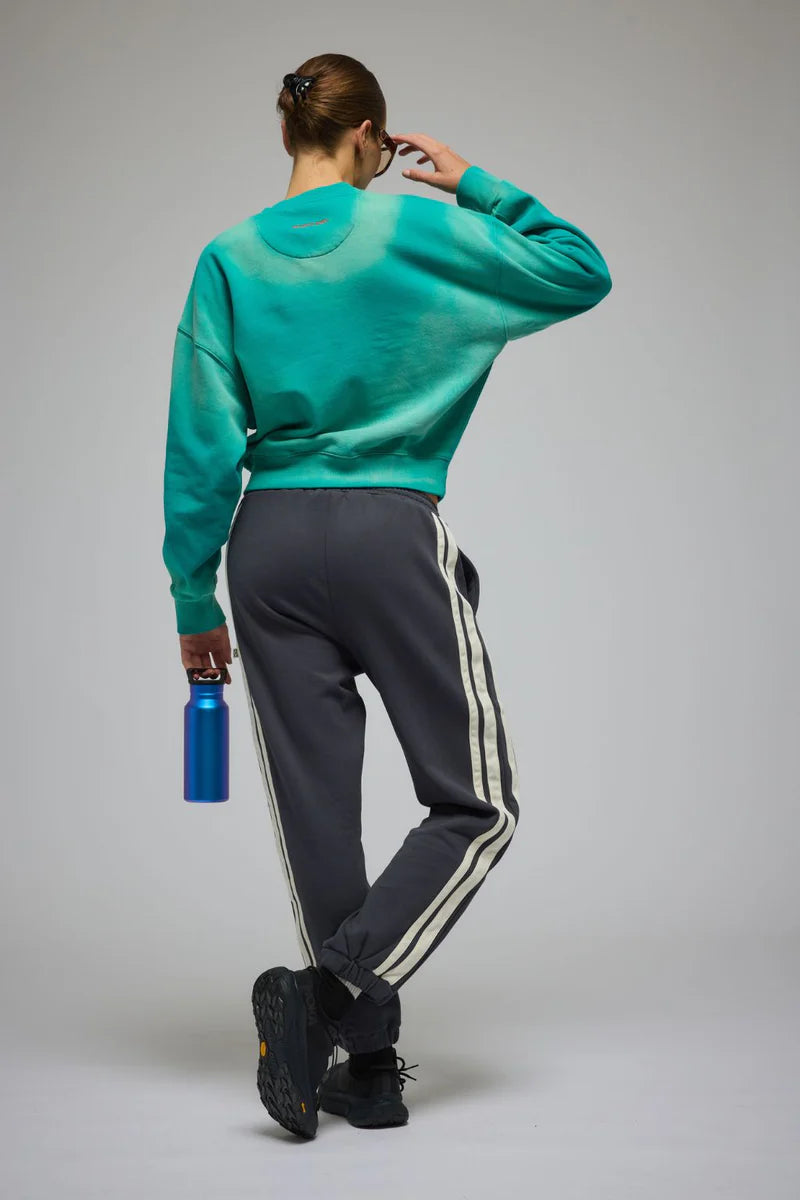Hotel Paris Sweatshirt - Washed Ocean Green Araminta James