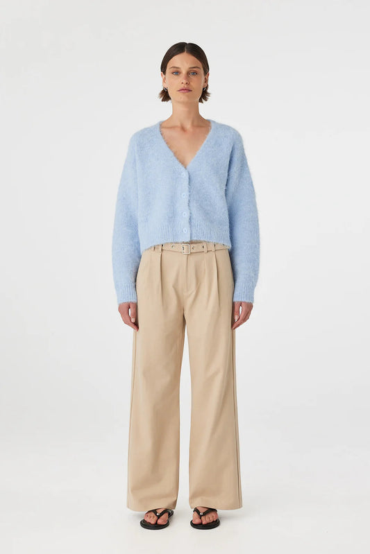 Liora Fluffy Cardigan - Sky Arcaa