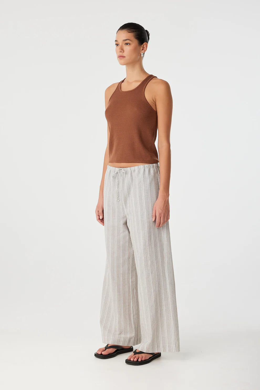 Ines Pant - Clay Stripe Arcaa
