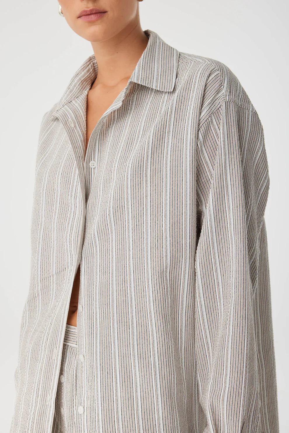Ines Shirt - Clay Stripe Arcaa