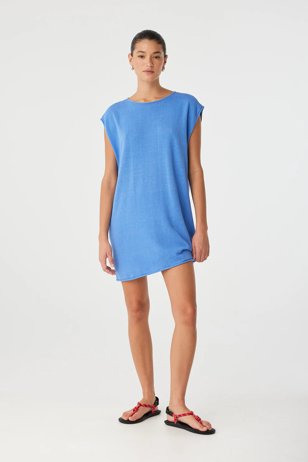 Pala Mini Reversable Dress - Pacific Blue Arcaa