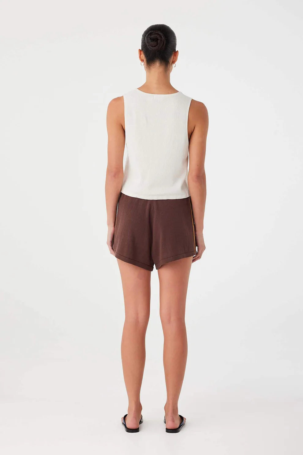 Pippa Drawstring Short - Espresso Arcaa
