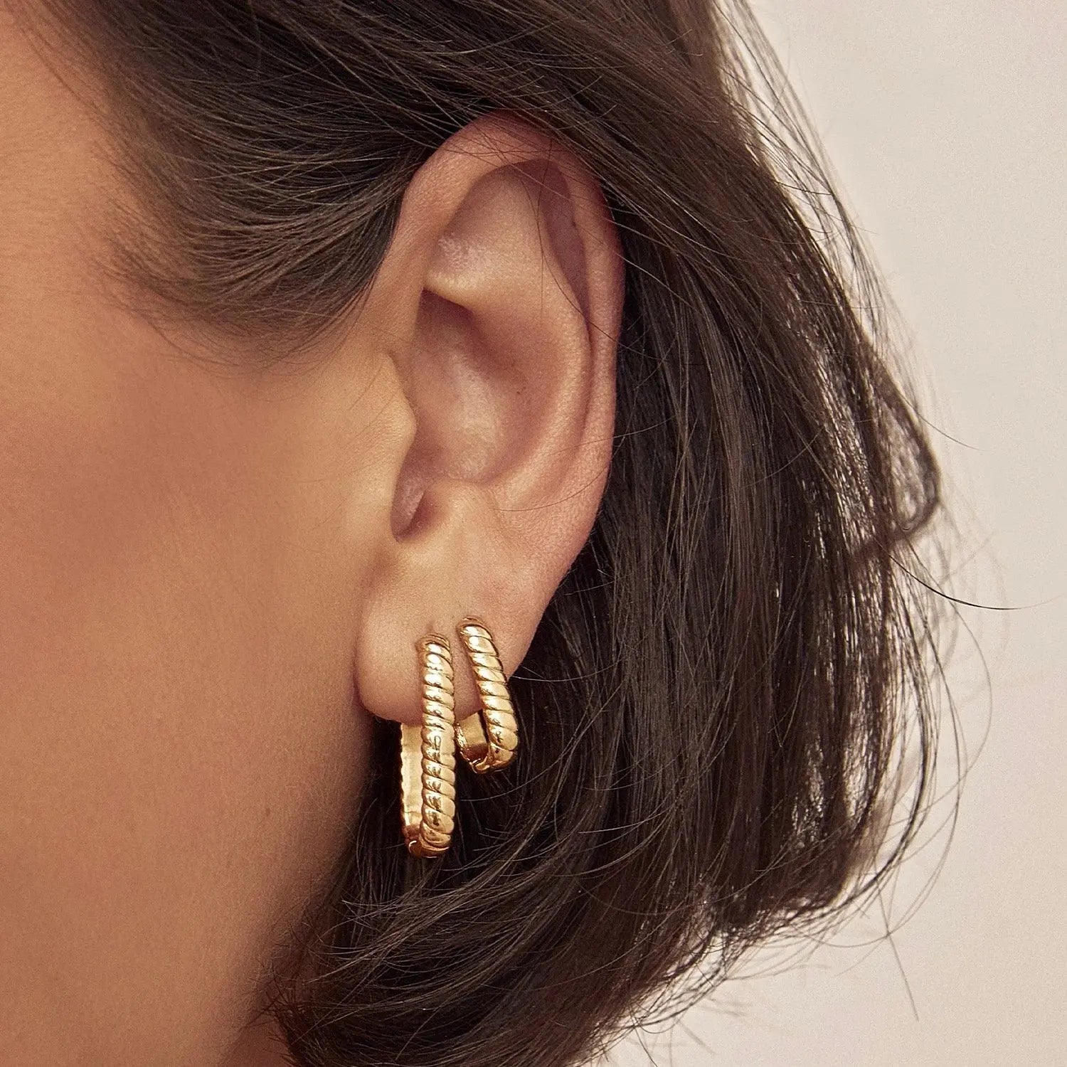 Avery Gold Earrings Arms of Eve