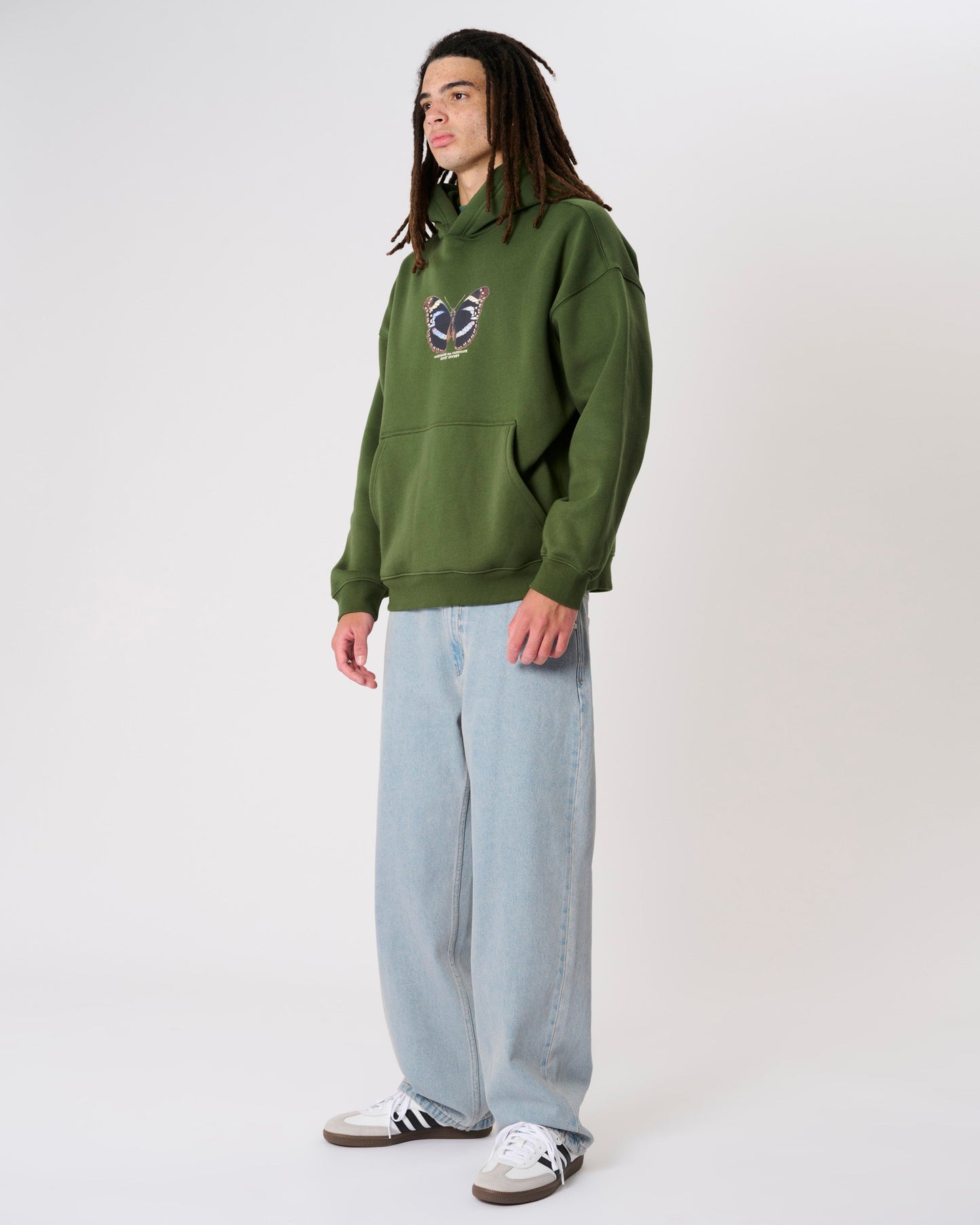 Butterfly Hood - Deep Green Abrand