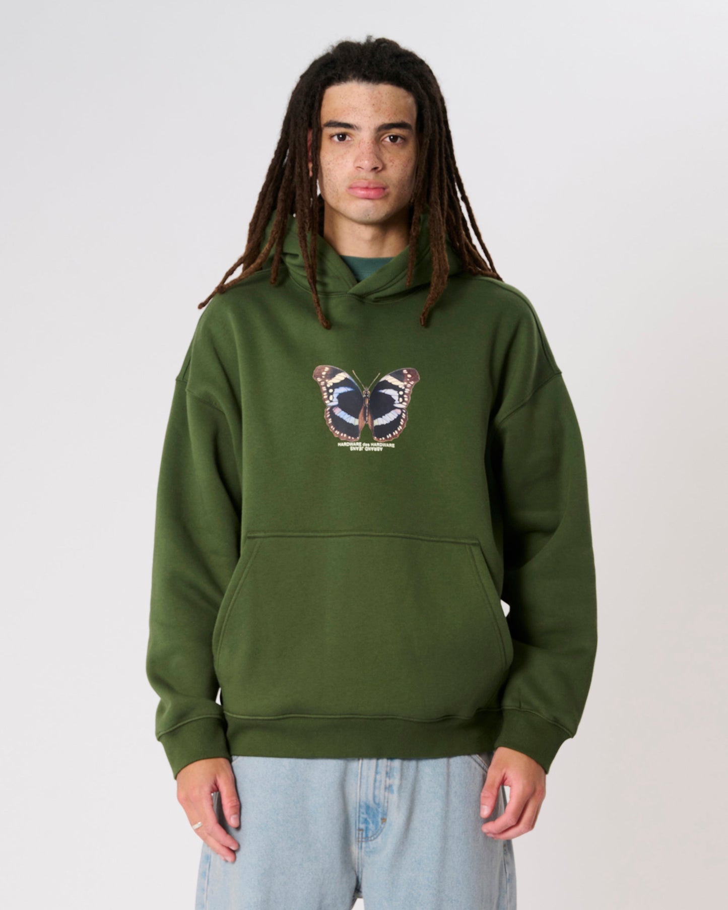 Butterfly Hood - Deep Green Abrand