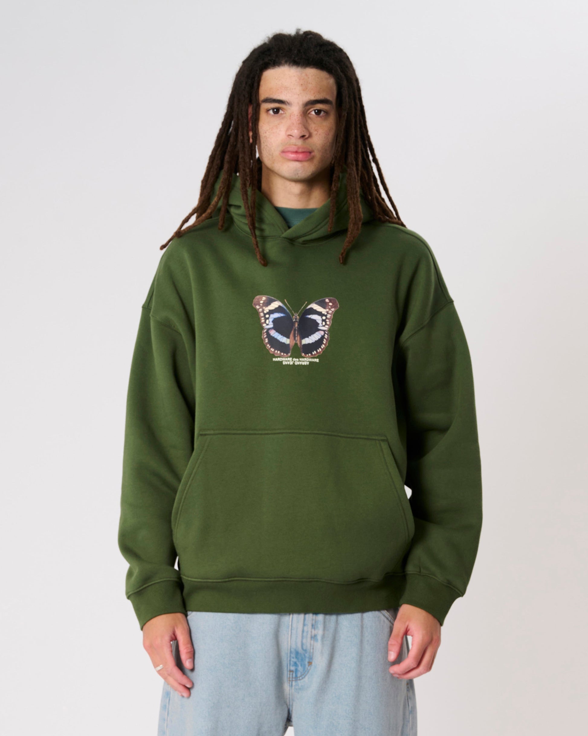 Butterfly Hood - Deep Green Abrand