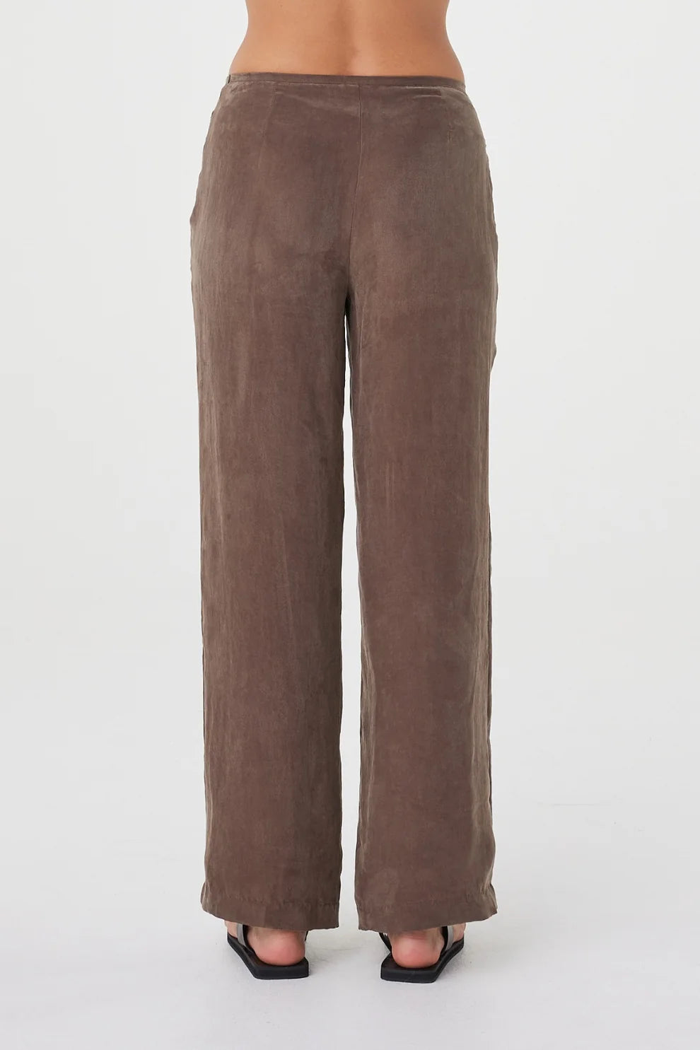 Maisie Tie Pant - Espresso Arcaa