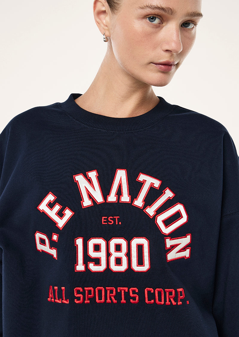 Backspin Sweat - Dark Navy P.E Nation