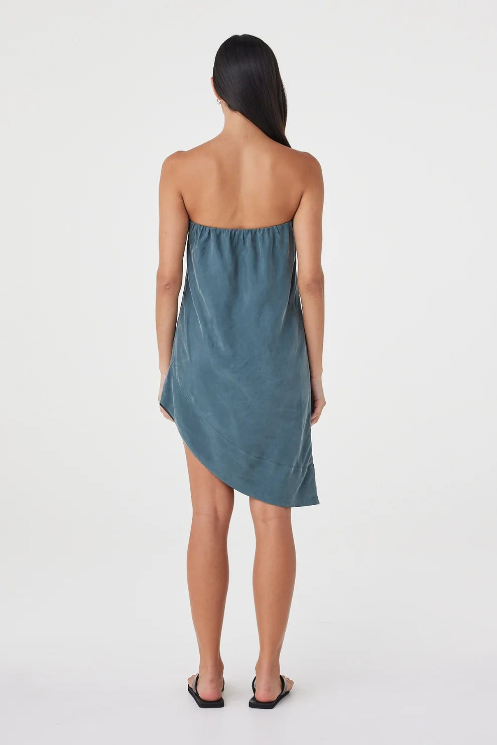 Rhea Dress - Teal Arcaa