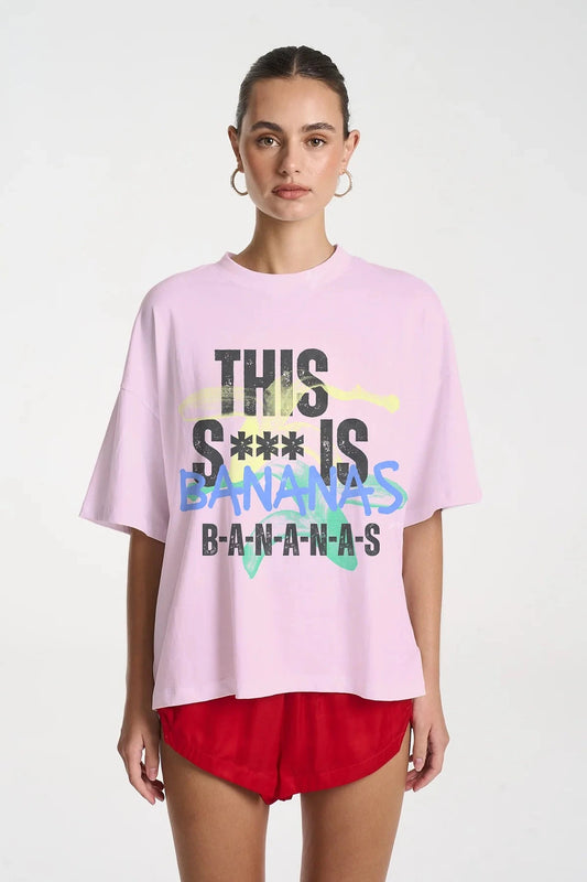 Bananas OS Tee - Pink Summi Summi