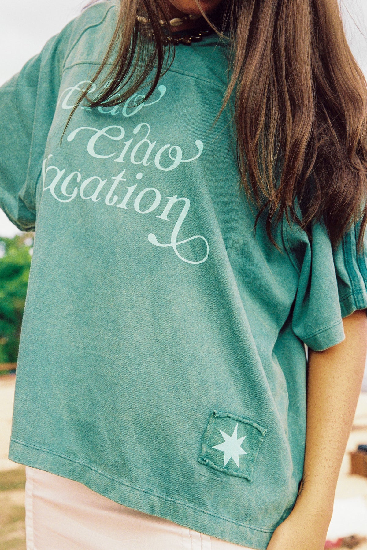 Bayou Vacation Crop Tee Ciao Ciao