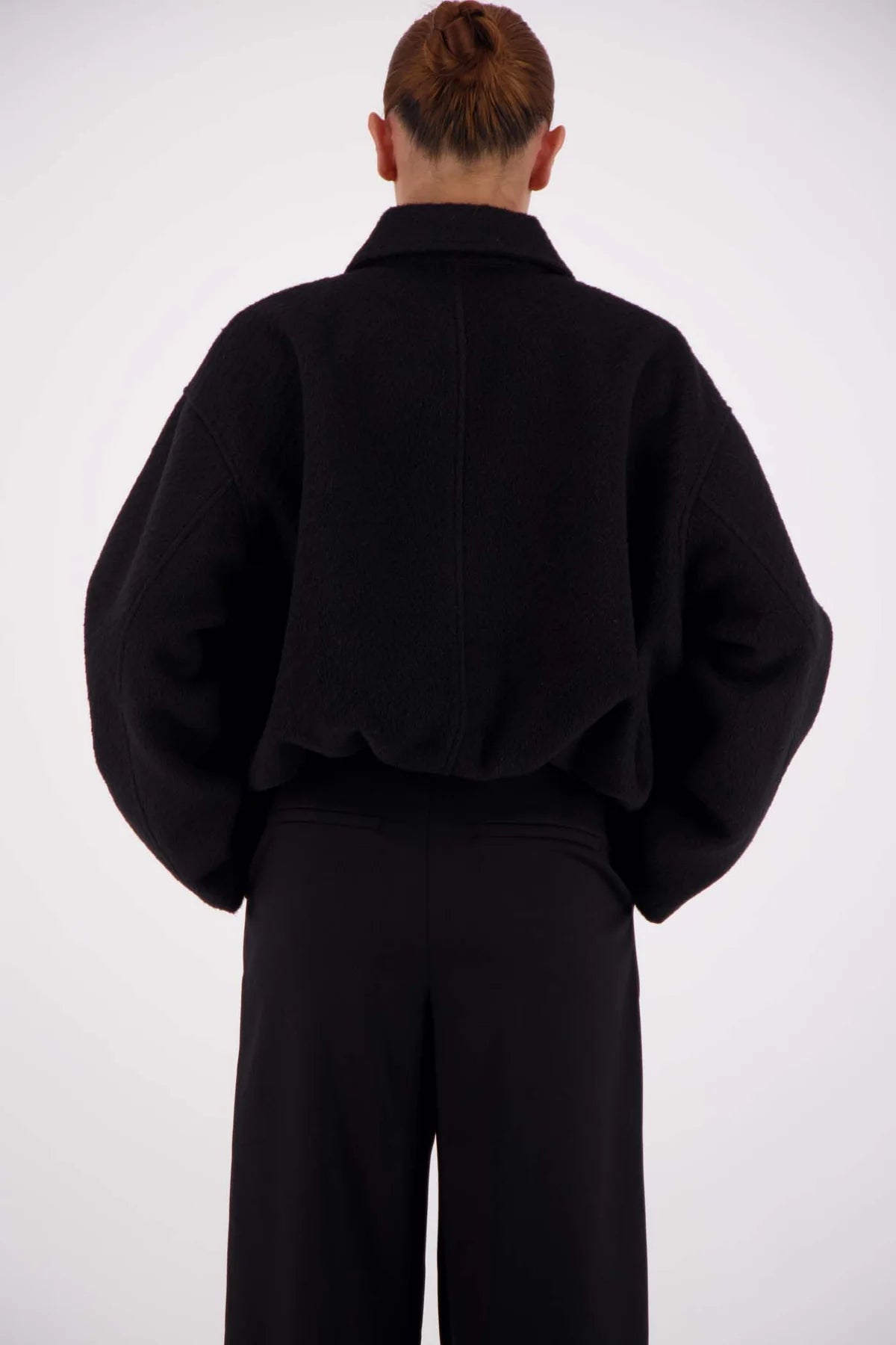 Bailey Bomber Jacket - Black Jasmine Alexa