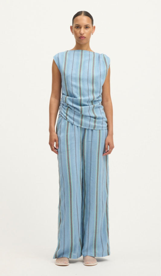 Barbera Top - Powder Blue The Summery Copenhagen