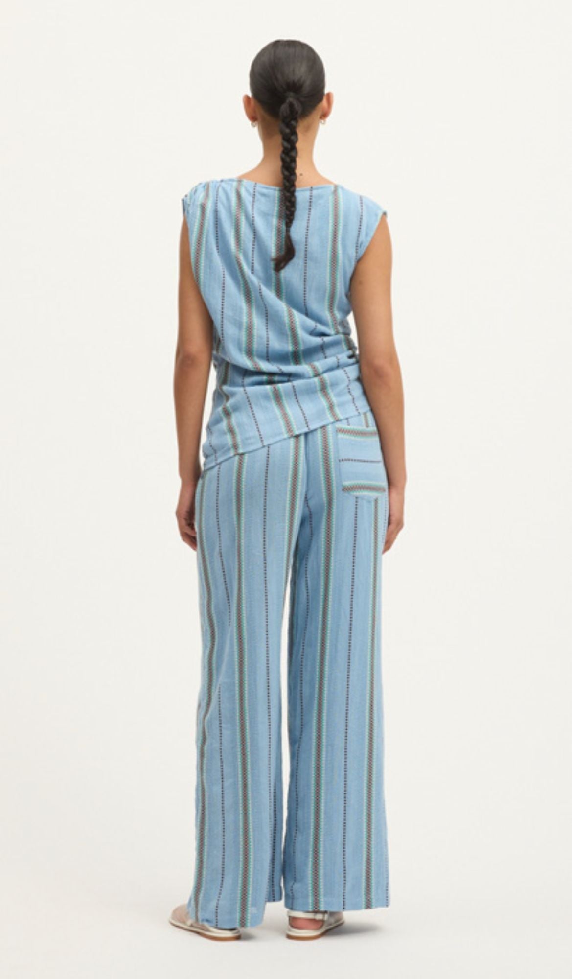 Barbera Top - Powder Blue The Summery Copenhagen