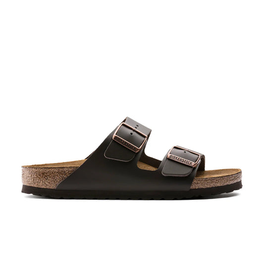 Arizona Dark Brown Smooth Leather Regular Birkenstock