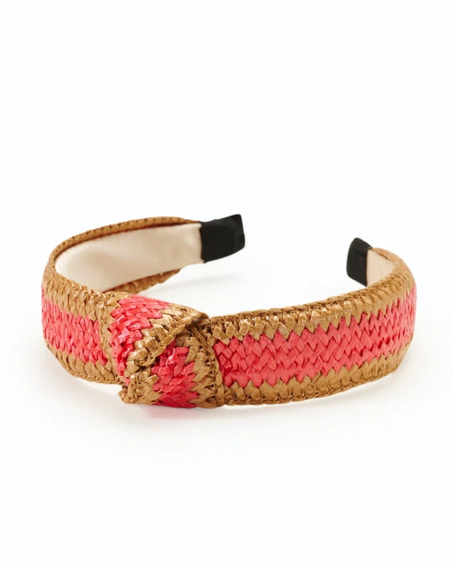 Bowies World Capri Headband Tan/Watermelon at cloth in Brick product shot