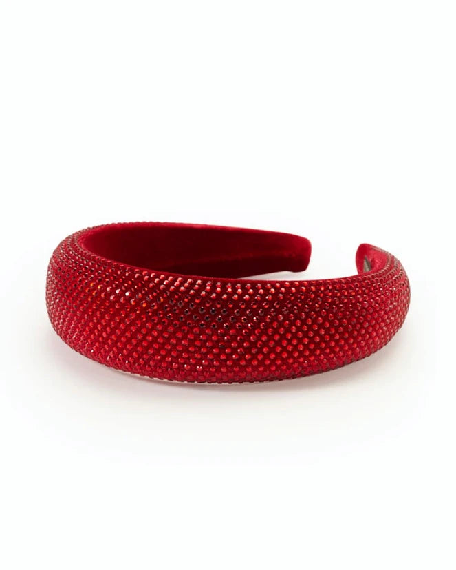 Bowies World Verona Headband - Red Product Shot at Cloth in Brick 