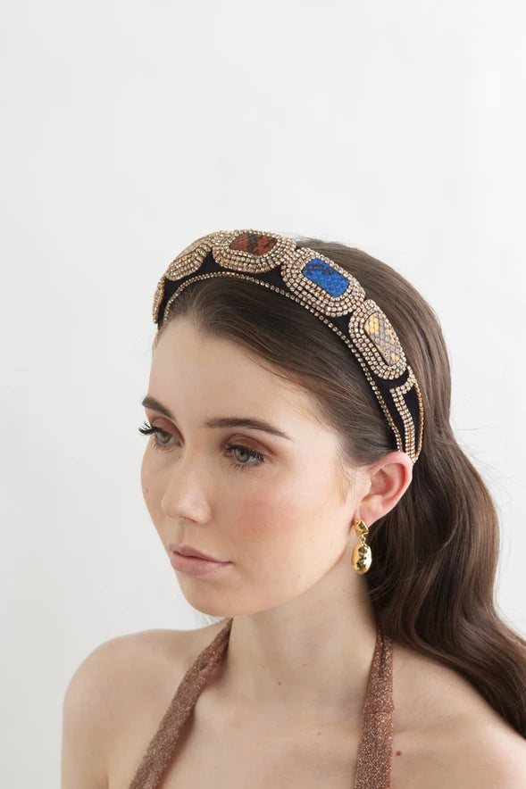 Bowies world Cannes Headband at cloth in brick 