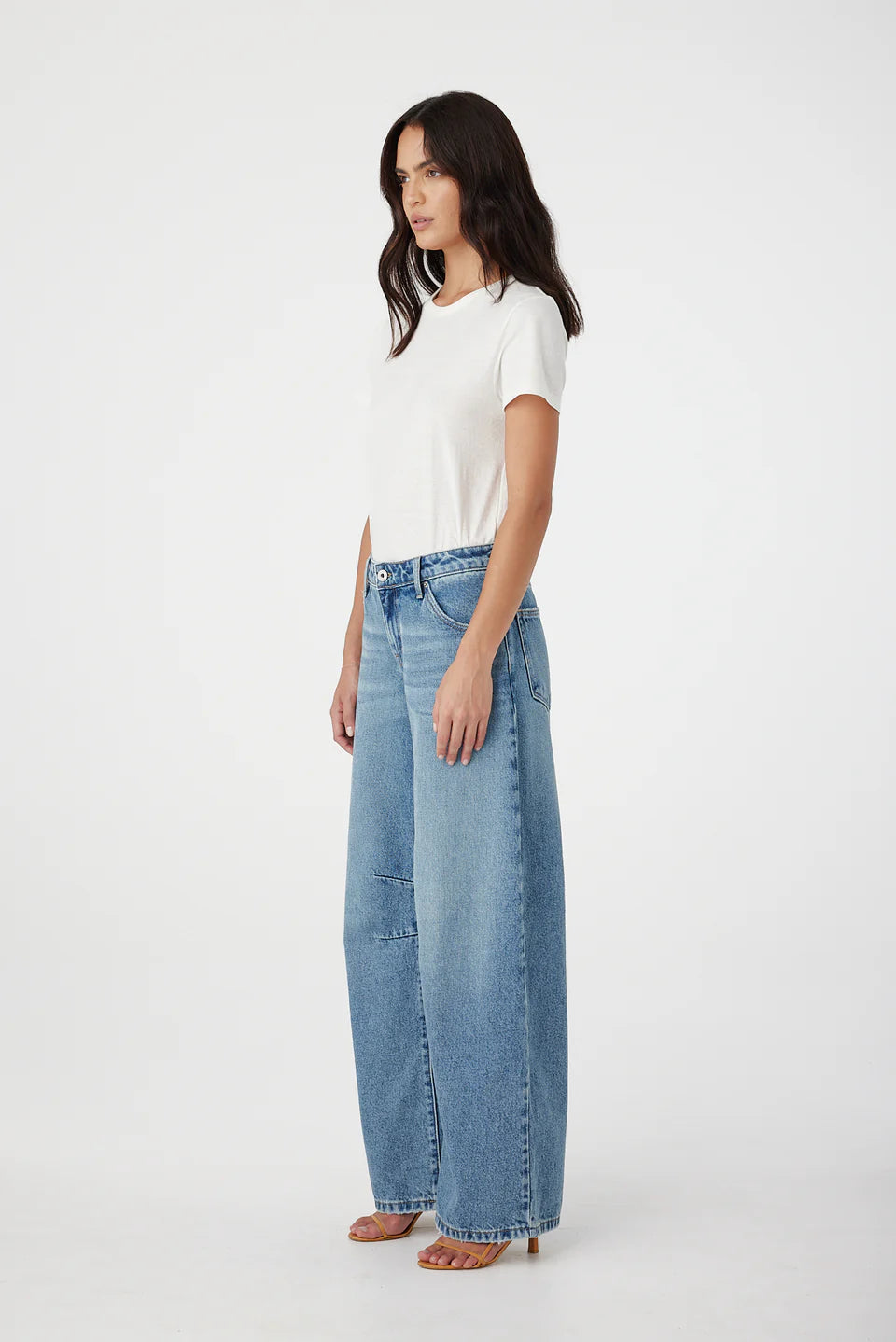 Melrose Mid Rise Baggy Jean - Endevour Outland Denim
