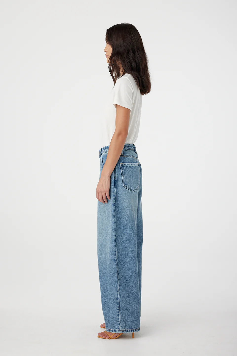 Melrose Mid Rise Baggy Jean - Endevour Outland Denim