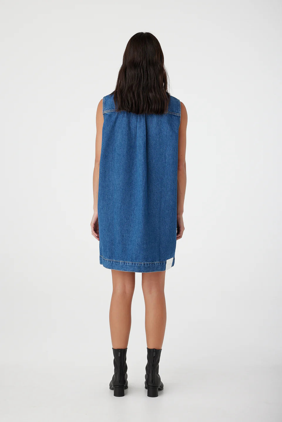 Goldie Sleeveless Dress - Latitude Outland Denim