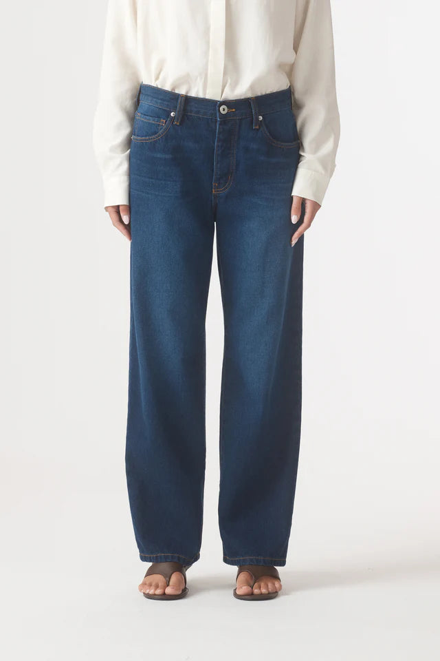 Rachel Mid Boyfriend Jean 29" - Lake Outland Denim