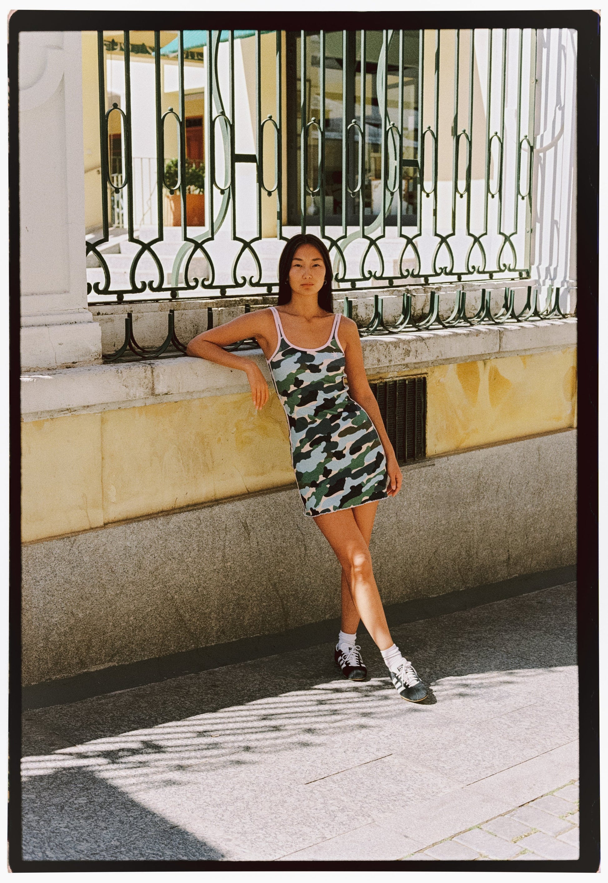Camo Hibiscus Mini Dress Ciao Ciao