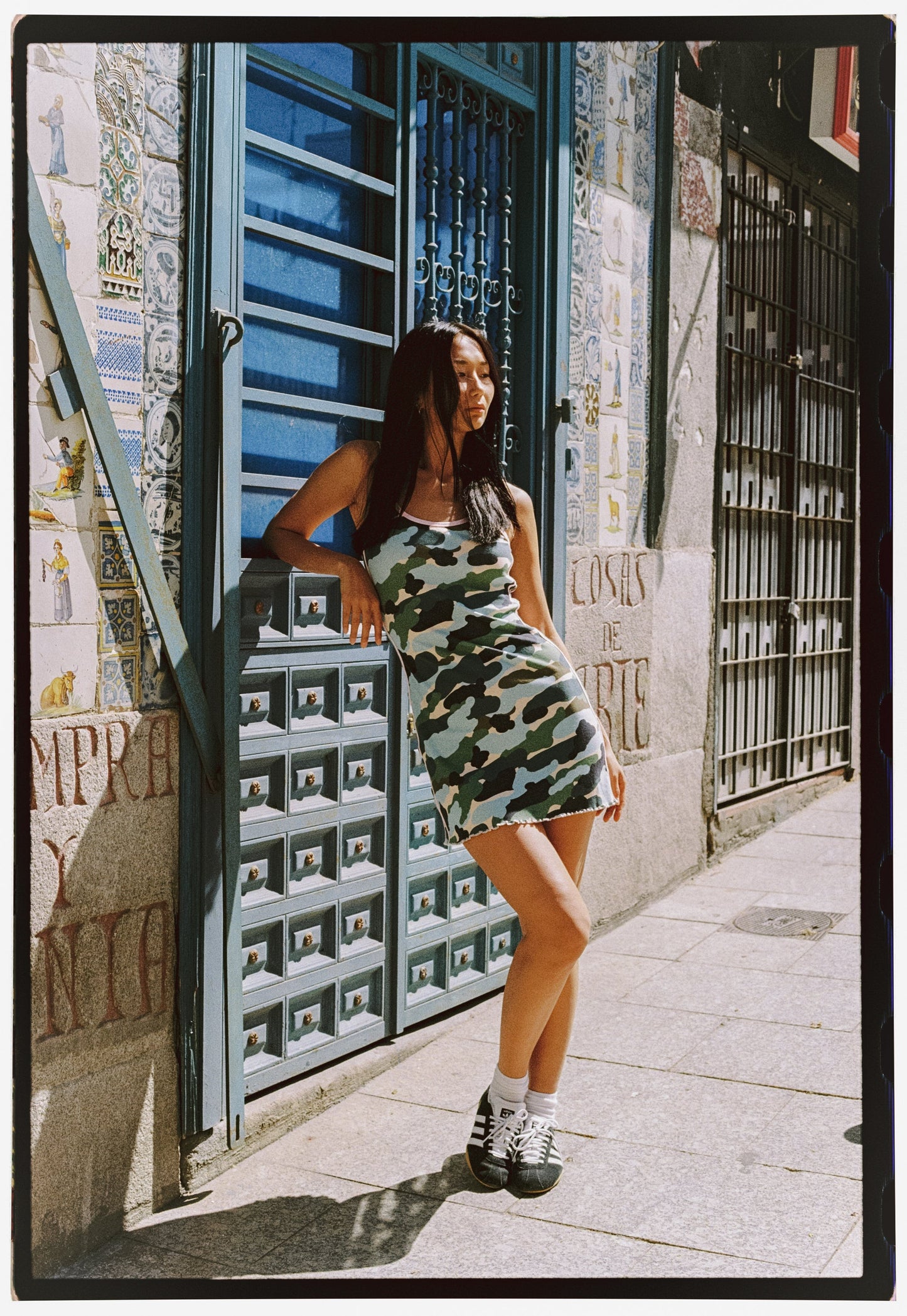 Camo Hibiscus Mini Dress Ciao Ciao