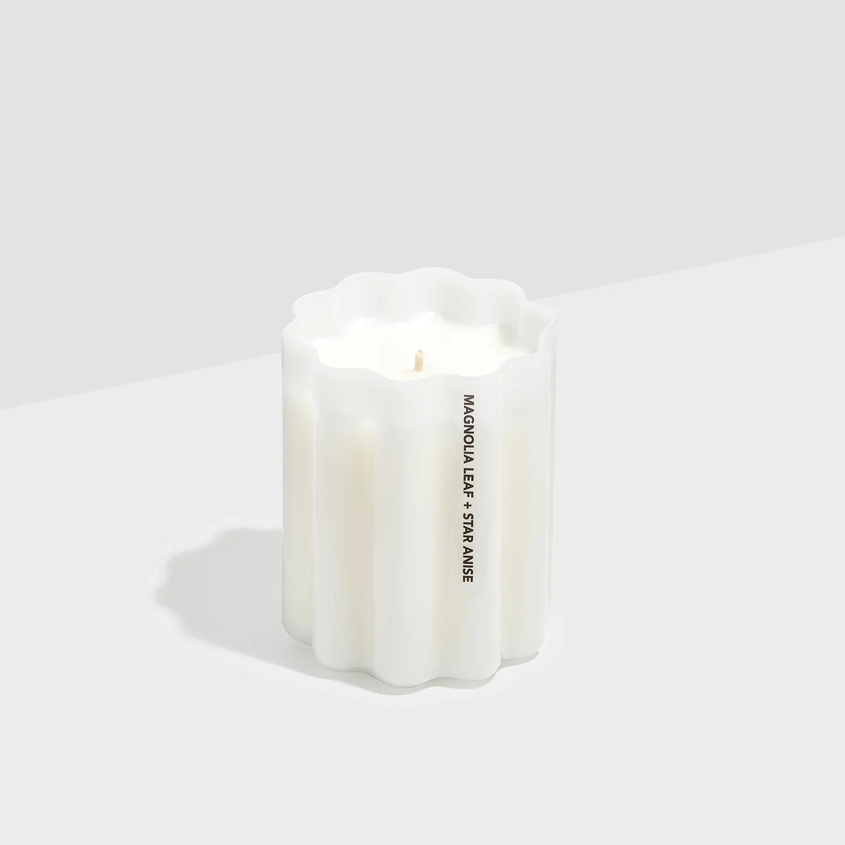 Wave Candle - Magnolia Leaf + Star Anise Fazeek