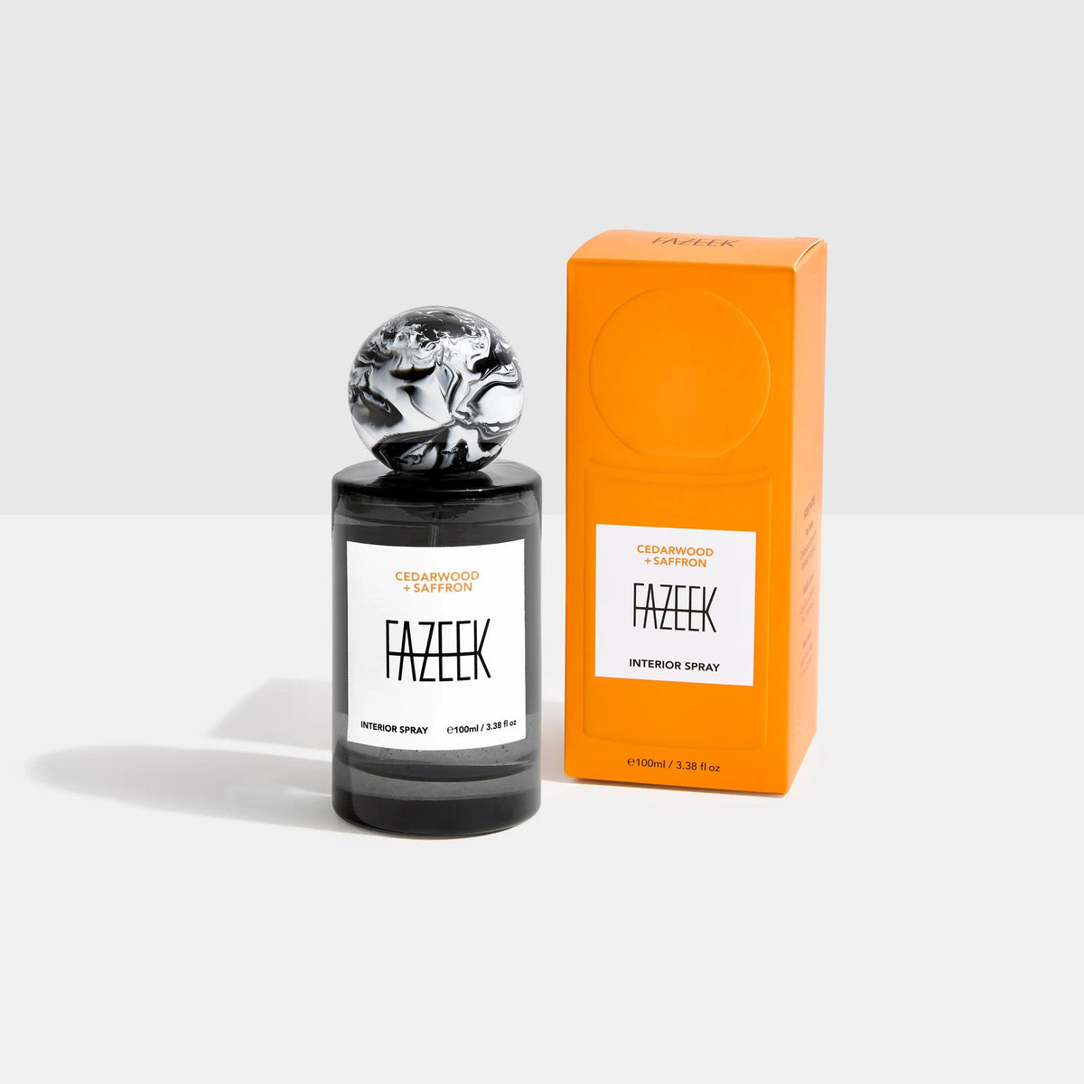 Interior Spray - Cedarwood + Saffron 100ml Fazeek